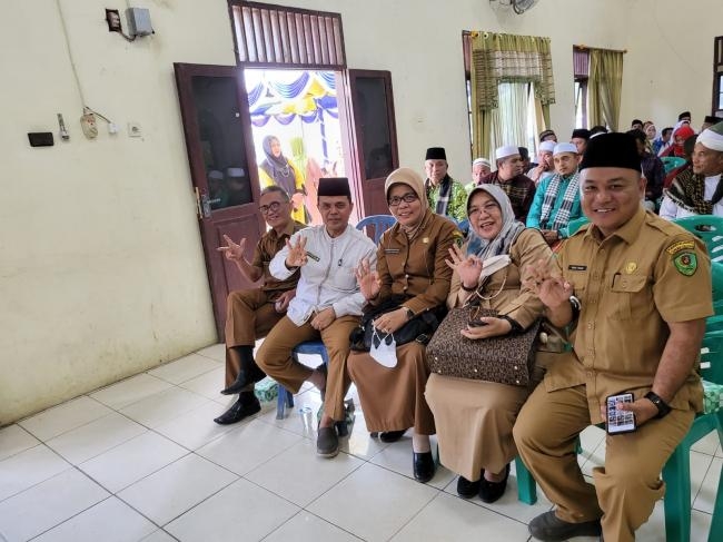 Acara halal bi halal di zona Batangtoru, Sumatera Utara